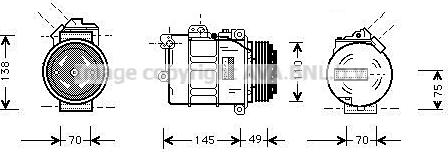 Prasco BWK237 - Kompresor, klima-Uređaj www.molydon.hr