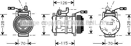 Prasco BWK231 - Kompresor, klima-Uređaj www.molydon.hr