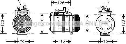 Prasco BWK227 - Kompresor, klima-Uređaj www.molydon.hr