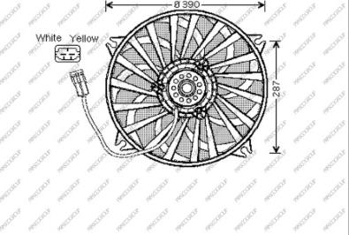 Prasco CI520F001 - Ventilator, hladjenje motora www.molydon.hr