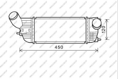 Prasco CI523N004 - Intercooler, hladnjak www.molydon.hr