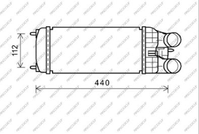 Prasco CI325N001 - Intercooler, hladnjak www.molydon.hr