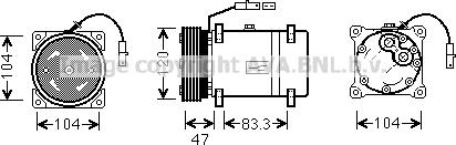 Prasco CNK178 - Kompresor, klima-Uređaj www.molydon.hr