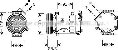Prasco CNK242 - Kompresor, klima-Uređaj www.molydon.hr