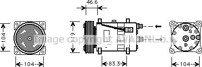 Prasco CNK209 - Kompresor, klima-Uređaj www.molydon.hr