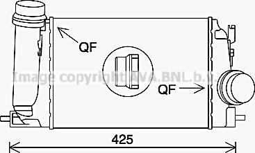 Prasco DN4442 - Intercooler, hladnjak www.molydon.hr