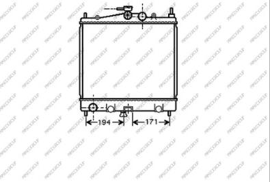 Prasco DS011R009 - Hladnjak, hladjenje motora www.molydon.hr