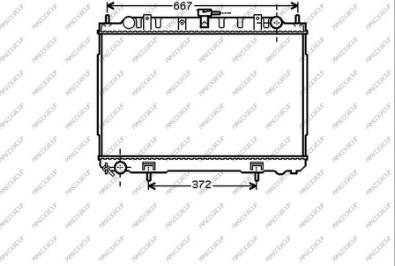 Prasco DS830R004 - Hladnjak, hladjenje motora www.molydon.hr