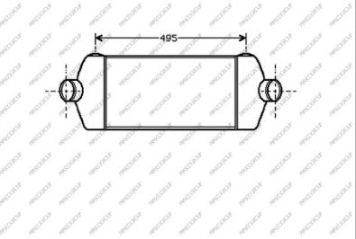 Prasco FD912N001 - Intercooler, hladnjak www.molydon.hr