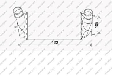 Prasco FD346N001 - Intercooler, hladnjak www.molydon.hr