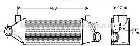 Prasco FDA4385 - Intercooler, hladnjak www.molydon.hr