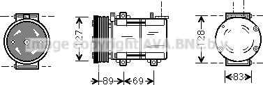 Prasco FDAK322 - Kompresor, klima-Uređaj www.molydon.hr