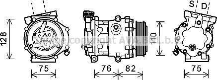 Prasco FDK479 - Kompresor, klima-Uređaj www.molydon.hr