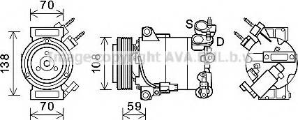 Prasco FDK586 - Kompresor, klima-Uređaj www.molydon.hr