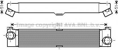 Prasco FT4360 - Intercooler, hladnjak www.molydon.hr