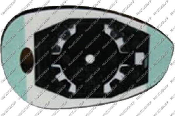 Prasco FT1387524 - Staklo za retrovizor, Vanjski retrovizor www.molydon.hr