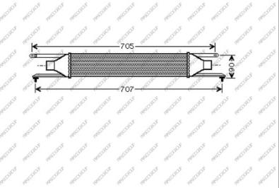 Prasco FT342N002 - Intercooler, hladnjak www.molydon.hr