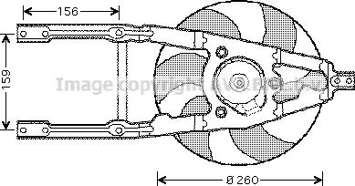 Prasco FT7107 - Ventilator, hladjenje motora www.molydon.hr