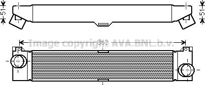 Prasco FTA4360 - Intercooler, hladnjak www.molydon.hr