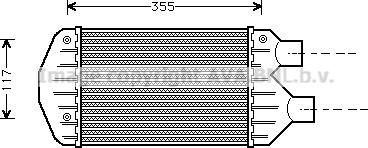 Prasco FTA4267 - Intercooler, hladnjak www.molydon.hr