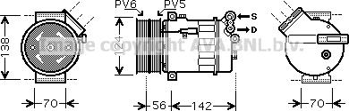 Prasco FTK363 - Kompresor, klima-Uređaj www.molydon.hr