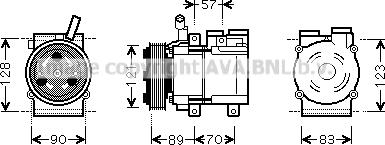 Prasco HYAK257 - Kompresor, klima-Uređaj www.molydon.hr