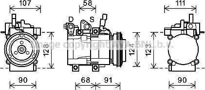 Prasco HYK321 - Kompresor, klima-Uređaj www.molydon.hr