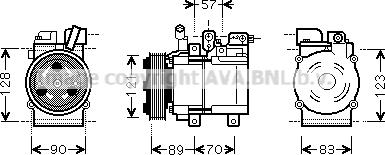 Prasco HYK257 - Kompresor, klima-Uređaj www.molydon.hr