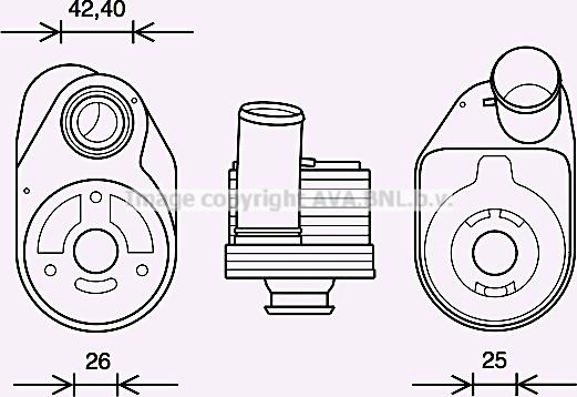 Prasco IV3136 - Uljni hladnjak, ulje za motor www.molydon.hr