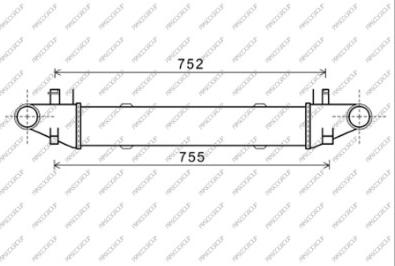 Prasco ME029N003 - Intercooler, hladnjak www.molydon.hr