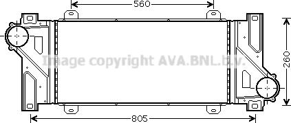 Prasco MS4448 - Intercooler, hladnjak www.molydon.hr