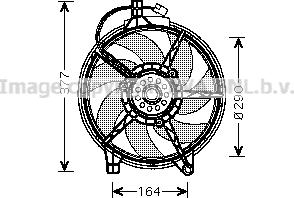 Prasco MS7517 - Ventilator, hladjenje motora www.molydon.hr