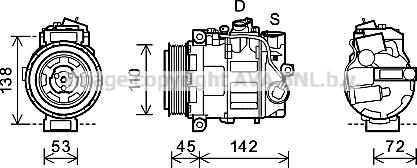 Prasco MSK577 - Kompresor, klima-Uređaj www.molydon.hr