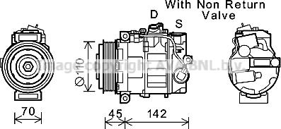 Prasco MSK637 - Kompresor, klima-Uređaj www.molydon.hr