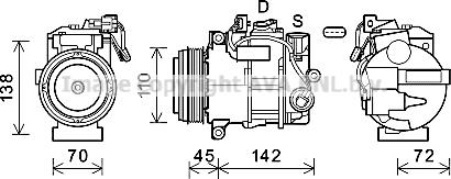 Prasco MSK676 - Kompresor, klima-Uređaj www.molydon.hr