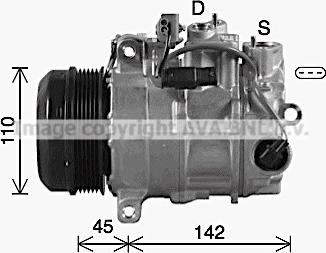 Prasco MSK742 - Kompresor, klima-Uređaj www.molydon.hr