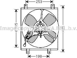 Prasco MT7505 - Ventilator, hladjenje motora www.molydon.hr