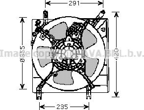 Prasco MT7508 - Ventilator, hladjenje motora www.molydon.hr
