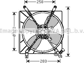 Prasco MT7510 - Ventilator, hladjenje motora www.molydon.hr