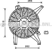 Prasco MT7528 - Ventilator, hladjenje motora www.molydon.hr