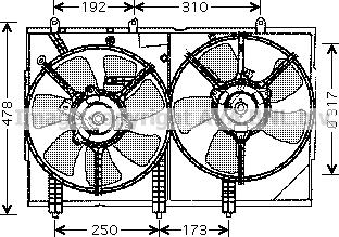 Prasco MT7523 - Ventilator, hladjenje motora www.molydon.hr