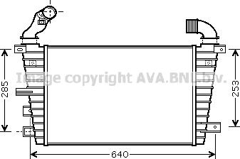 Prasco OL4416 - Intercooler, hladnjak www.molydon.hr