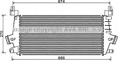 Prasco OL4548 - Intercooler, hladnjak www.molydon.hr