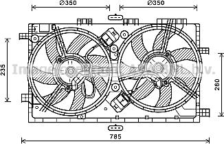 Prasco OL7658 - Ventilator, hladjenje motora www.molydon.hr