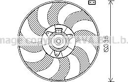 Prasco OL7602 - Ventilator, hladjenje motora www.molydon.hr