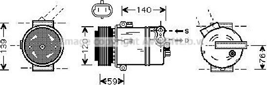 Prasco OLK409 - Kompresor, klima-Uređaj www.molydon.hr