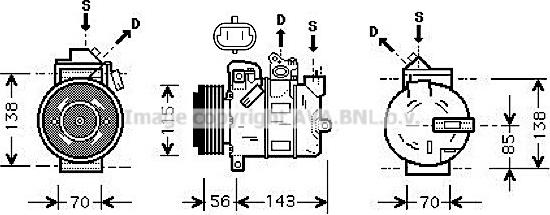 Prasco OLAK357 - Kompresor, klima-Uređaj www.molydon.hr