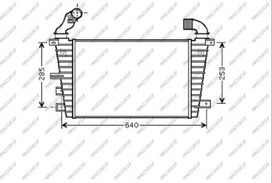 Prasco OP414N003 - Intercooler, hladnjak www.molydon.hr