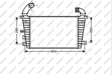 Prasco OP410N005 - Intercooler, hladnjak www.molydon.hr