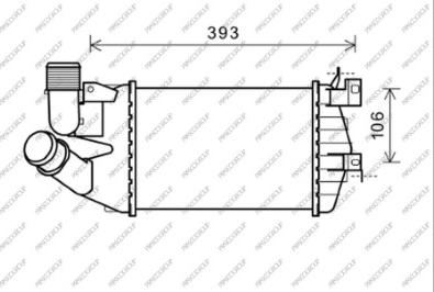 Prasco OP410N003 - Intercooler, hladnjak www.molydon.hr